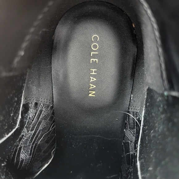 Cole Haan Chelsea Boots Womens 9 B Mara Grand Black Leather Waterproof Pull On - Picture 9 of 12